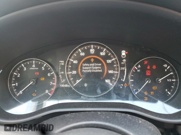 2023 Mazda CX-30 S with VIN 3MVDMBAM1PM565897, listed as a Copart auction lot 52426115 with 19,648 mi miles and Salvage title. Bid and sale history available at DreamBid. Image 9.