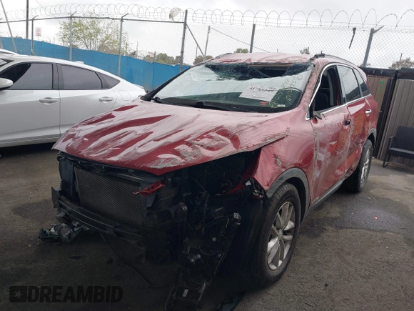 2016 Kia Sorento LX with VIN 5XYPGDA56GG134690, listed as a IAAI auction lot 41785549 with 131,471 mi miles. Bid and sale history available at carsss.com. Image 18.