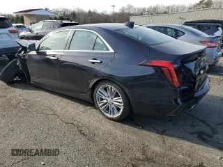 2021 Cadillac CT4 Premium Luxury z VIN 1G6DF5RK9M0124813, wystawiony jako Copart lot #83471654 z przebiegiem Nie podano mil oraz Szkoda całkowita • Salvage title. Historia ofert i sprzedaży dostępna na DreamBid. Obrazek 2.
