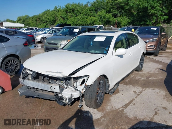 2006 Lexus GS with VIN JTHBH96SX65015503, listed as a IAAI auction lot 42104805 with 152,784 mi miles and . Bid and sale history available at carsss.com. Image 2.