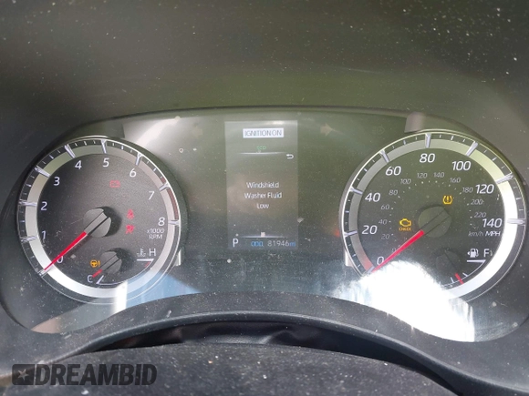 2020 Toyota Highlander LE with VIN 5TDBZRBH0LS045947, listed as a IAAI auction lot 41489923 with 81,946 mi miles and . Bid and sale history available at DreamBid. Image 7.