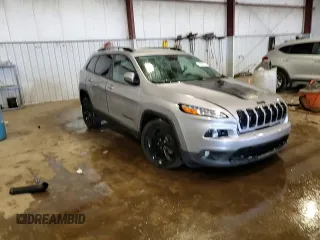 2018 Jeep Cherokee Latitude with VIN 1C4PJLCX4JD523943, listed as a Copart auction lot 63207675 with Not provided miles and Salvage title. Bid and sale history available at DreamBid. Image 14.
