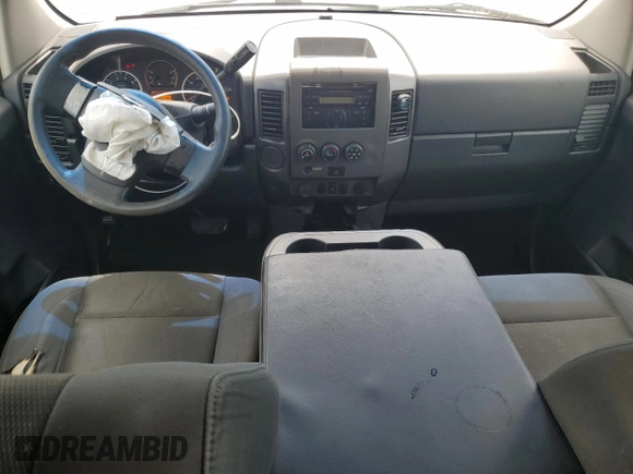 2008 Nissan Titan XE with VIN 1N6BA07D88N345254, listed as a Copart auction lot 54161195 with 189,121 mi miles and Salvage Title. Bid and sale history available at carsss.com. Image 8.