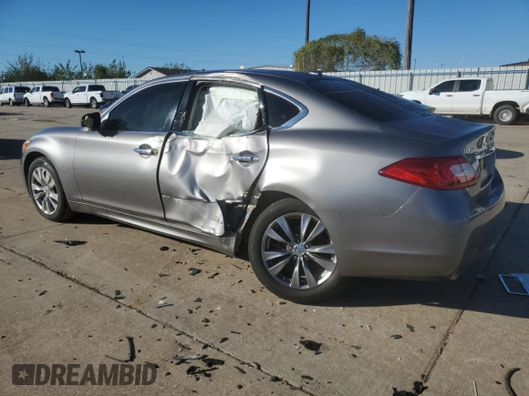 2012 Infiniti M37 with VIN JN1BY1AP5CM330042, listed as a Copart auction lot 79063354 with 63,148 mi miles and Salvage Title. Bid and sale history available at carsss.com. Image 2.
