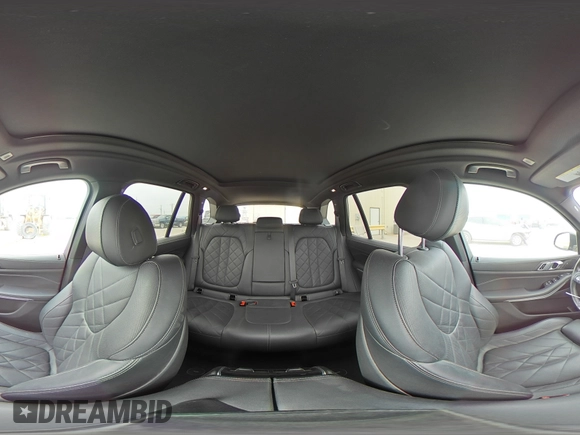 2023 BMW X5 sDrive40i with VIN 5UXCR4C04P9P36899, listed as a Copart auction lot 47231195 with 55,279 mi miles and Salvage Title. Bid and sale history available at carsss.com. Image 16.