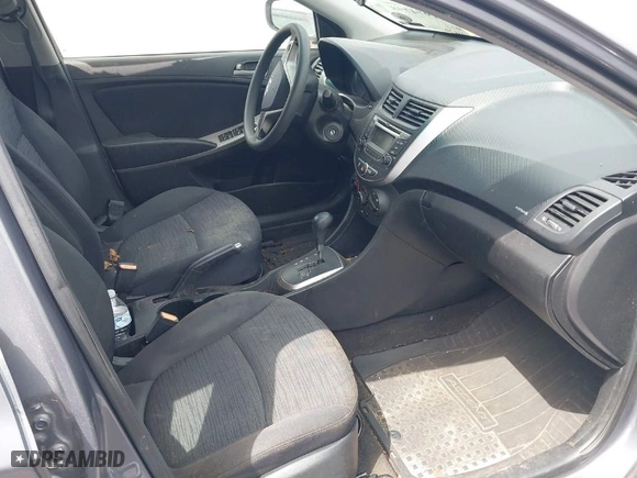 2017 Hyundai Accent SE with VIN KMHCT5AE7HU338751, listed as a IAAI auction lot 41974798 with 96,638 mi miles. Bid and sale history available at carsss.com. Image 5.