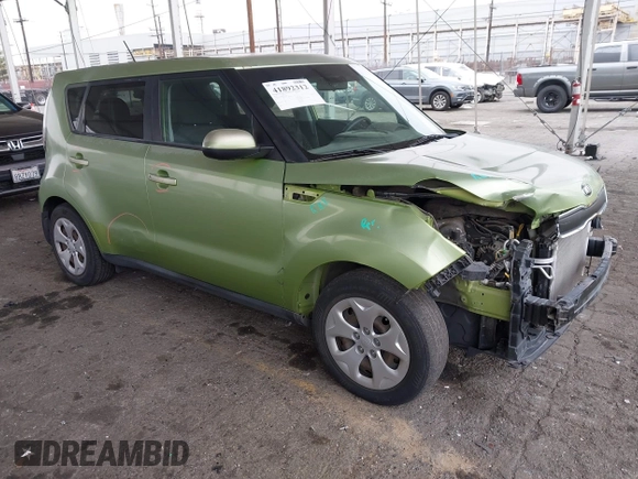 2014 Kia Soul with VIN KNDJN2A29E7724852, listed as a IAAI auction lot 41892312 with 45,133 mi miles and . Bid and sale history available at DreamBid. Image 1.