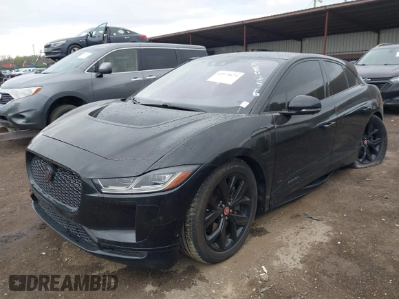 2020 Jaguar I-Pace SE with VIN SADHC2S14L1F80256, listed as a IAAI auction lot 42055674 with 48,694 mi miles and . Bid and sale history available at DreamBid. Image 19.