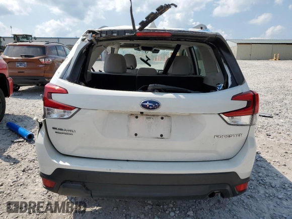 2022 Subaru Forester Premium with VIN JF2SKAEC7NH513364, listed as a Copart auction lot 58632355 with Not provided miles and Salvage title. Bid and sale history available at DreamBid. Image 6.