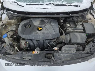 2014 Hyundai Elantra with VIN KMHD35LH9EU204265, listed as a Copart auction lot 45653695 with 119,139 mi miles and Salvage Title. Bid and sale history available at DreamBid. Image 11.