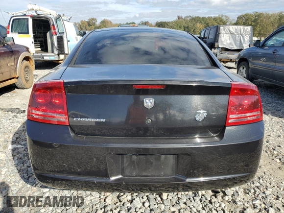 2007 Dodge Charger with VIN 2B3KA43R47H620476, listed as a Copart auction lot 82133094 with 222,192 mi miles and Salvage Title. Bid and sale history available at carsss.com. Image 6.