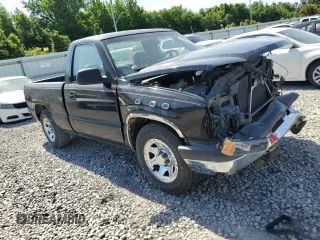2005 Chevrolet Silverado 1500 Work Truck with VIN 1GCEC14V85Z138574, listed as a Copart auction lot 59413614 with Not provided miles and Salvage title. Bid and sale history available at DreamBid. Image 4.