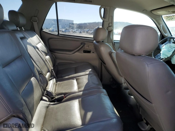 2004 Toyota Sequoia SR5 with VIN 5TDZT34AX4S212670, listed as a Copart auction lot 42007405 with 282,865 mi miles and Salvage Title. Bid and sale history available at carsss.com. Image 11.