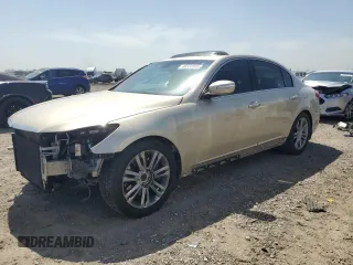2012 Hyundai Genesis 4.6L with VIN KMHGC4DF8CU178629, listed as a Copart auction lot 48333905 with 76,291 mi miles and Salvage Title. Bid and sale history available at carsss.com. Image 1.