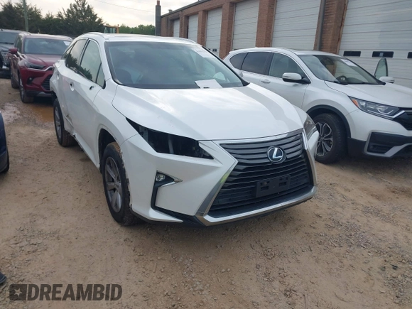 2016 Lexus RX 350 F Sport with VIN 2T2BZMCA3GC010155, listed as a IAAI auction lot 41991594 with 168,478 mi miles. Bid and sale history available at carsss.com. Image 1.