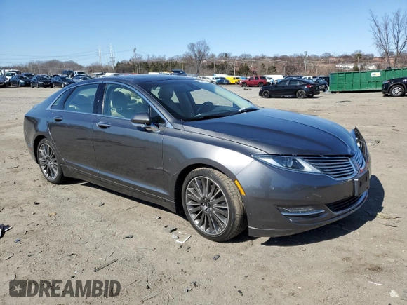 2015 Lincoln MKZ z VIN 3LN6L2JK1FR604092, wystawiony jako Copart lot #48379525 z przebiegiem 64 656 mil mil oraz Szkoda całkowita • Salvage title. Historia ofert i sprzedaży dostępna na DreamBid. Obrazek 4.
