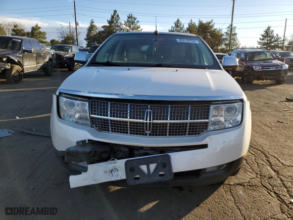 2009 Lincoln MKX with VIN 2LMDU88C89BJ12737, listed as a Copart auction lot 85218754 with NaN miles and Salvage Title. Bid and sale history available at carsss.com. Image 5.
