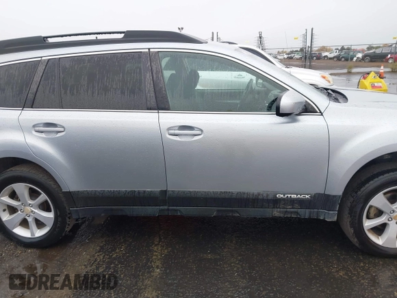 2014 Subaru Outback Premium with VIN 4S4BRBCC9E3303716, listed as a IAAI auction lot 40898764 with 191,324 mi miles and . Bid and sale history available at DreamBid. Image 13.