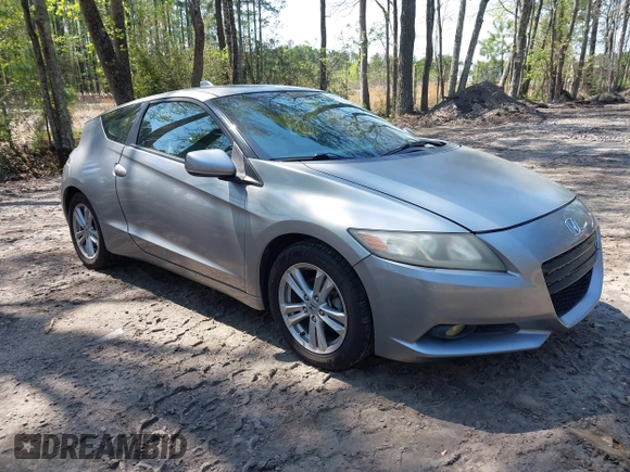 2011 Honda CR-Z EX with VIN JHMZF1D61BS012917, listed as a IAAI auction lot 42019921 with 217,004 mi miles and . Bid and sale history available at carsss.com. Image 1.