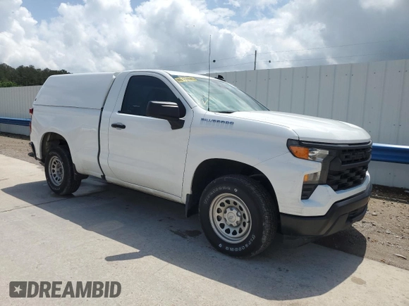 2023 Chevrolet Silverado 1500 Work Truck with VIN 3GCNAAEK5PG365248, listed as a Copart auction lot 51182355 with 161,703 mi miles and Clean Title. Bid and sale history available at carsss.com. Image 4.