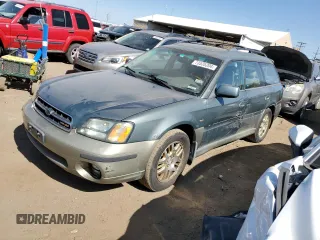 2001 Subaru Legacy Outback VDC with VIN 4S3BH896817632633, listed as a Copart auction lot 73535204 with 160,428 mi miles and Salvage title. Bid and sale history available at DreamBid. Image 1.