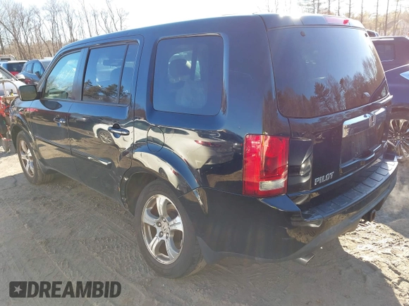 2013 Honda Pilot EX-L with VIN 5FNYF4H5XDB056818, listed as a IAAI auction lot 41485510 with 176,640 mi miles. Bid and sale history available at carsss.com. Image 3.