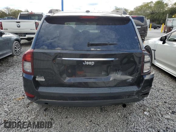 2017 Jeep Compass Sport SE with VIN 1C4NJCBA1HD124793, listed as a Copart auction lot 76044714 with 97,220 mi miles and Salvage title. Bid and sale history available at DreamBid. Image 6.