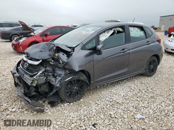 2020 Honda Fit Sport z VIN 3HGGK5G68LM711514, wystawiony jako Copart lot #54650065 z przebiegiem Nie podano mil oraz Szkoda całkowita • Salvage title. Historia ofert i sprzedaży dostępna na DreamBid. Obrazek 1.