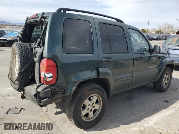 2003 Jeep Liberty Limited with VIN 1J4GL58K83W525439, listed as a Copart auction lot 49601685 with 93,671 mi miles and Salvage title. Bid and sale history available at DreamBid. Image 3.