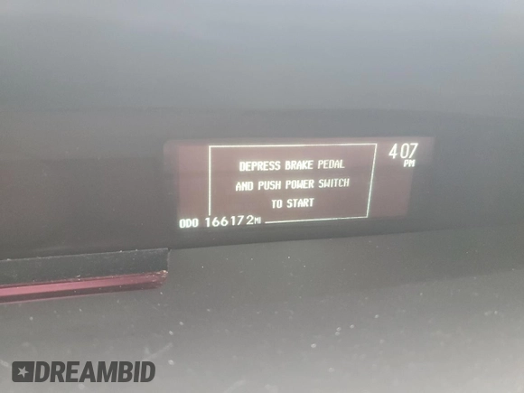 2013 Toyota Prius One with VIN JTDKN3DU4D1628622, listed as a Copart auction lot 52048235 with 166,172 mi miles and Salvage Title. Bid and sale history available at carsss.com. Image 9.