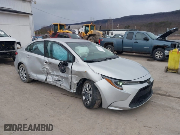 2022 Toyota Corolla LE with VIN 5YFEPMAE2NP327306, listed as a IAAI auction lot 41672881 with 38,791 mi miles and . Bid and sale history available at DreamBid. Image 1.