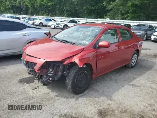2010 Toyota Corolla z VIN JTDBU4EE5AJ059999, wystawiony jako Copart lot #64882105 z przebiegiem Nie podano mil oraz Czysty tytuł • Clean title. Historia ofert i sprzedaży dostępna na DreamBid. Obrazek 1.