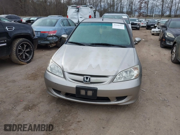 2005 Honda Civic z VIN JHMES96665S015886, wystawiony jako IAAI lot #41448767 z przebiegiem 171 988 mil mil oraz . Historia ofert i sprzedaży dostępna na DreamBid. Obrazek 6.