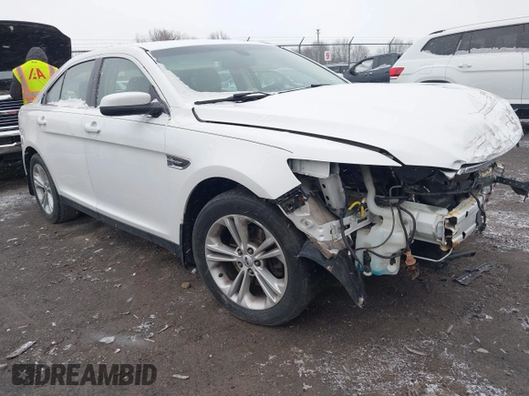2015 Ford Taurus SEL with VIN 1FAHP2E85FG152256, listed as a IAAI auction lot 41971204 with 120,102 mi miles and . Bid and sale history available at carsss.com. Image 1.
