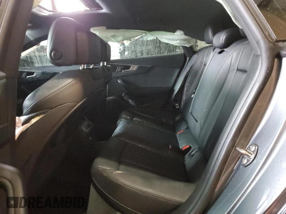 2018 Audi A5 Sportback Premium Plus with VIN WAUENCF5XJA063532, listed as a Copart auction lot 40012224 with 35,942 mi miles. Bid and sale history available at carsss.com. Image 10.