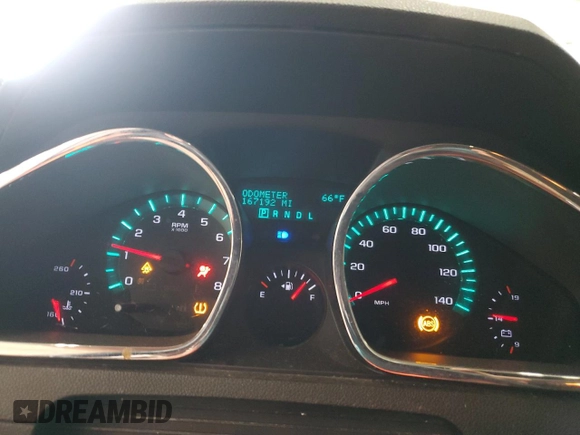 2012 Chevrolet Traverse 1LT z VIN 1GNKVGEDXCJ185307, wystawiony jako Copart lot #52724985 z przebiegiem 167 192 mil mil oraz Szkoda całkowita • Salvage title. Historia ofert i sprzedaży dostępna na DreamBid. Obrazek 9.