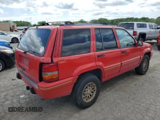 1995 Jeep Grand Cherokee Limited with VIN 1J4GZ78S7SC678078, listed as a Copart auction lot 52203834 with 269,423 mi miles and Salvage Title. Bid and sale history available at carsss.com. Image 3.