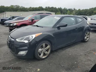 2014 Hyundai Veloster with VIN KMHTC6AD4EU216647, listed as a Copart auction lot 43772655 with 157,288 mi miles and Non Repairable. Bid and sale history available at carsss.com. Image 1.