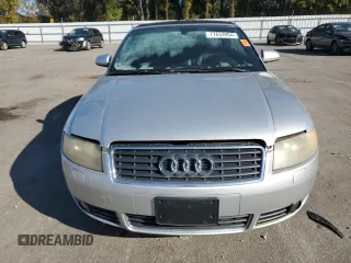 2005 Audi A4 1.8T with VIN WAUAC48H05K007522, listed as a Copart auction lot 77633904 with 151,292 mi miles and Salvage Title. Bid and sale history available at carsss.com. Image 5.