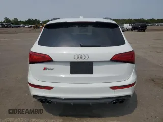 2016 Audi SQ5 Premium Plus with VIN WA1CCAFP1GA011621, listed as a Copart auction lot 60079875 with 94,871 mi miles and Salvage title. Bid and sale history available at DreamBid. Image 6.