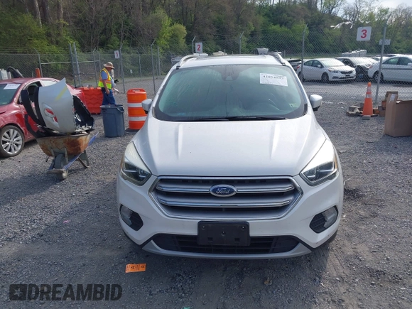 2017 Ford Escape Titanium with VIN 1FMCU9JD9HUB40135, listed as a IAAI auction lot 42054533 with 68,255 mi miles. Bid and sale history available at carsss.com. Image 12.