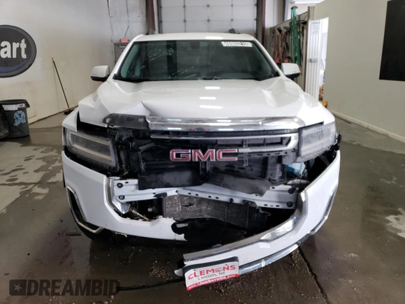 2021 GMC Acadia SLE with VIN 1GKKNKLA5MZ118867, listed as a Copart auction lot 46903215 with 55,016 mi miles and Clean Title. Bid and sale history available at DreamBid. Image 5.