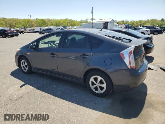 2013 Toyota Prius One with VIN JTDKN3DU5D1689557, listed as a Copart auction lot 55226505 with 174,610 mi miles and Clean Title. Bid and sale history available at carsss.com. Image 2.