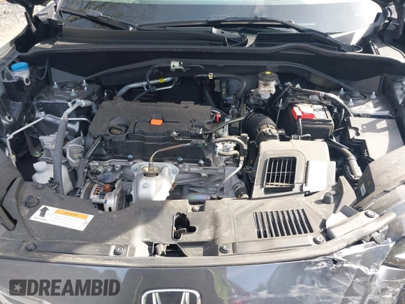 2024 Honda HR-V LX with VIN 3CZRZ2H34RM777308, listed as a IAAI auction lot 41930049 with 8,646 mi miles and . Bid and sale history available at DreamBid. Image 10.