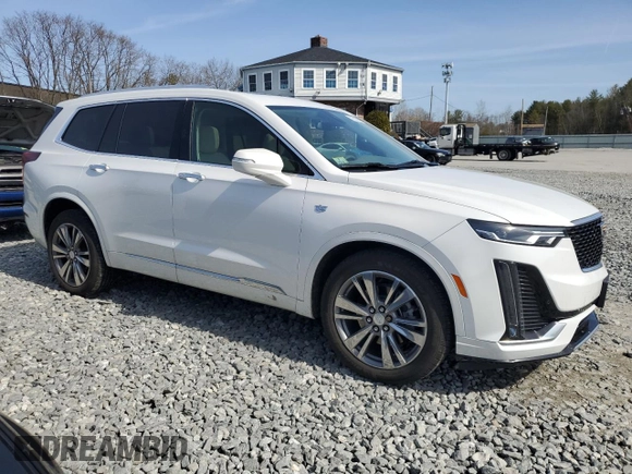 2021 Cadillac XT6 Premium Luxury with VIN 1GYKPDRS8MZ119510, listed as a Copart auction lot 51003695 with 38,157 mi miles and Salvage title. Bid and sale history available at DreamBid. Image 4.