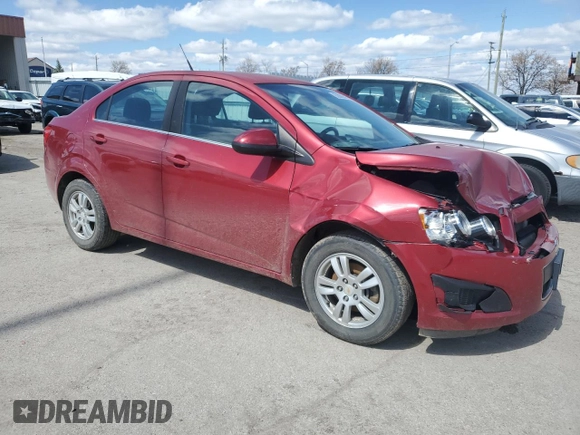 2012 Chevrolet Sonic LT z VIN 1G1JD5SB1C4160396, wystawiony jako Copart lot #52098365 z przebiegiem 125 733 mil mil oraz Szkoda całkowita • Salvage title. Historia ofert i sprzedaży dostępna na DreamBid. Obrazek 4.