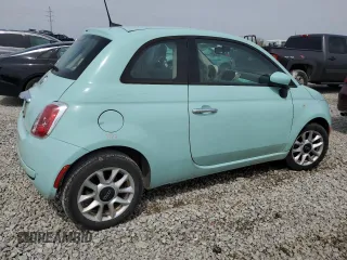 2017 FIAT 500 Pop with VIN 3C3CFFKR6HT694321, listed as a Copart auction lot 52919045 with 46,497 mi miles and Salvage Title. Bid and sale history available at carsss.com. Image 3.