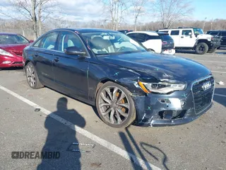2014 Audi A6 Premium Plus with VIN WAUGFAFC4EN130083, listed as a IAAI auction lot 41237406 with 79,459 mi miles and . Bid and sale history available at DreamBid. Image 1.