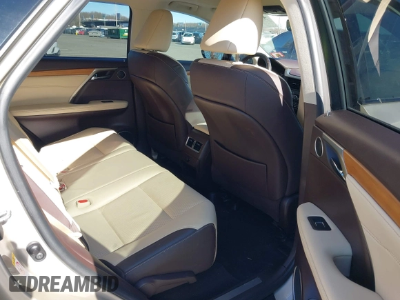 2017 Lexus RX with VIN 2T2BGMCA0HC019290, listed as a IAAI auction lot 41606924 with 45,969 mi miles. Bid and sale history available at carsss.com. Image 8.