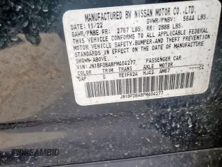 2023 Nissan ARIYA Premiere z VIN JN1BF0BA8PM404277, wystawiony jako Copart lot #46694335 z przebiegiem 42 163 mil mil oraz Szkody całkowita. Historia ofert i sprzedaży dostępna na DreamBid. Obrazek 13.